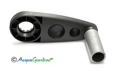 Manovella per carrelli avvolgitubo