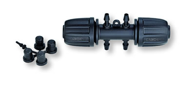 Raccordo 1/2” - 4 uscite da 1/4”